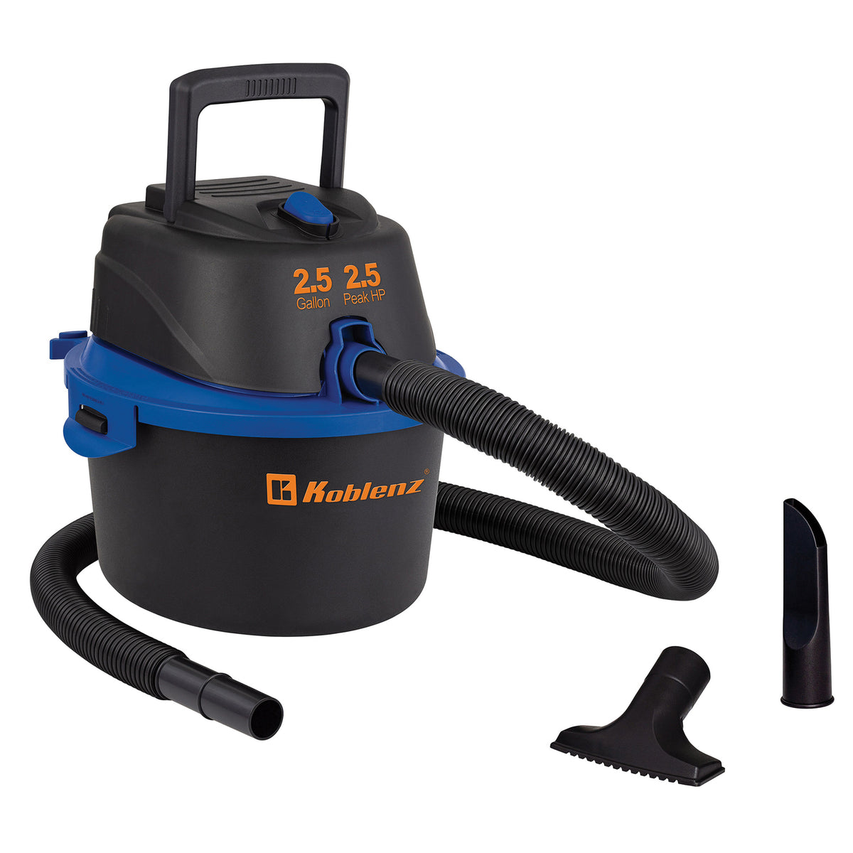 Koblenz 2.5-Gal. Portable Wet/Dry Vacuum with Blower