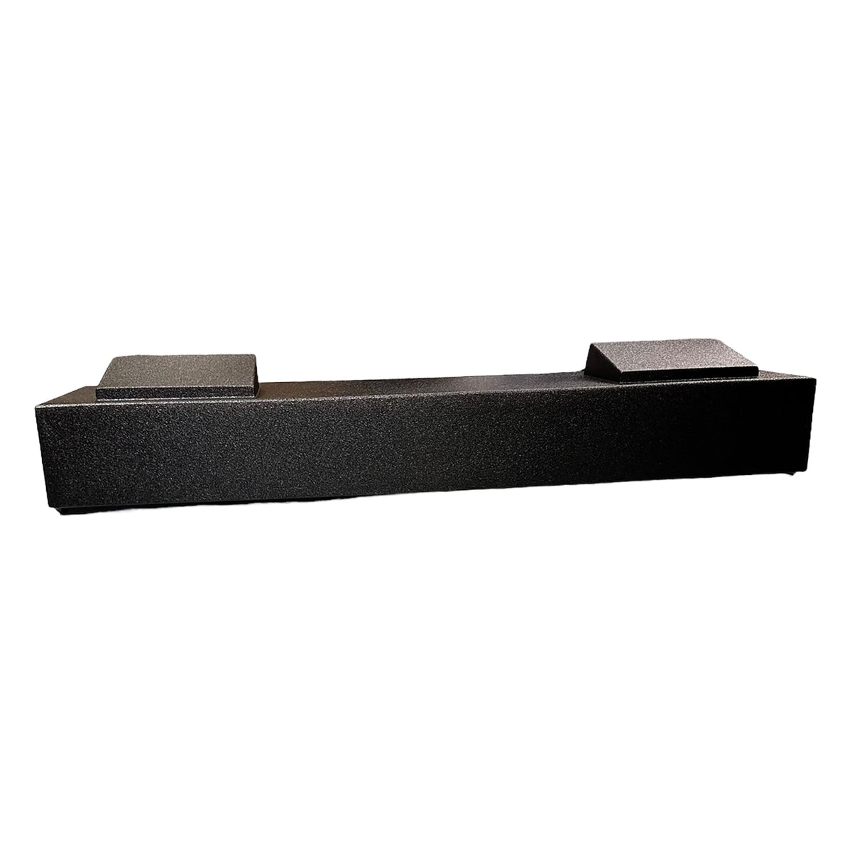 King Boxes King Series 12-In. Double-Speaker Black Sprayed Enclosure for