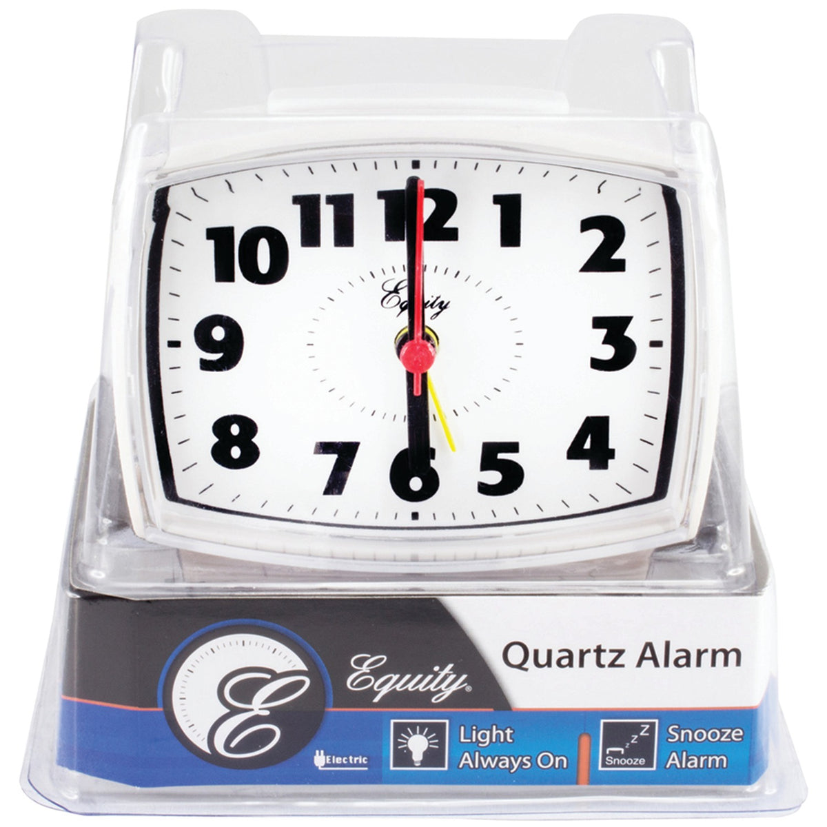 Equity by La Crosse Electric Analog Alarm Clock - 2
