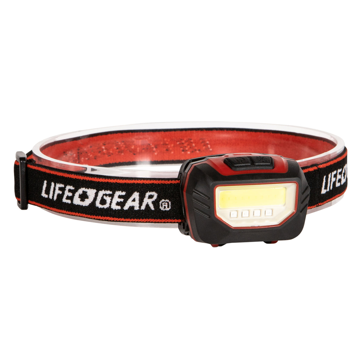 LifeGear 500-Lumen Spot and Flood Cob Headlamp