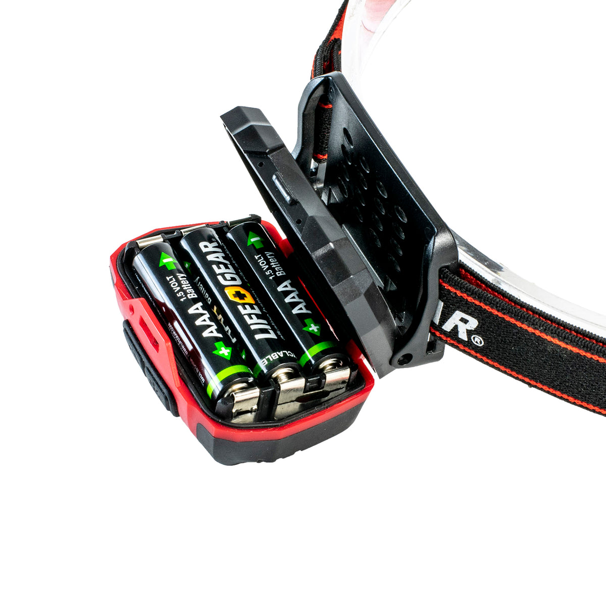 LifeGear 500-Lumen Spot and Flood Cob Headlamp - 7