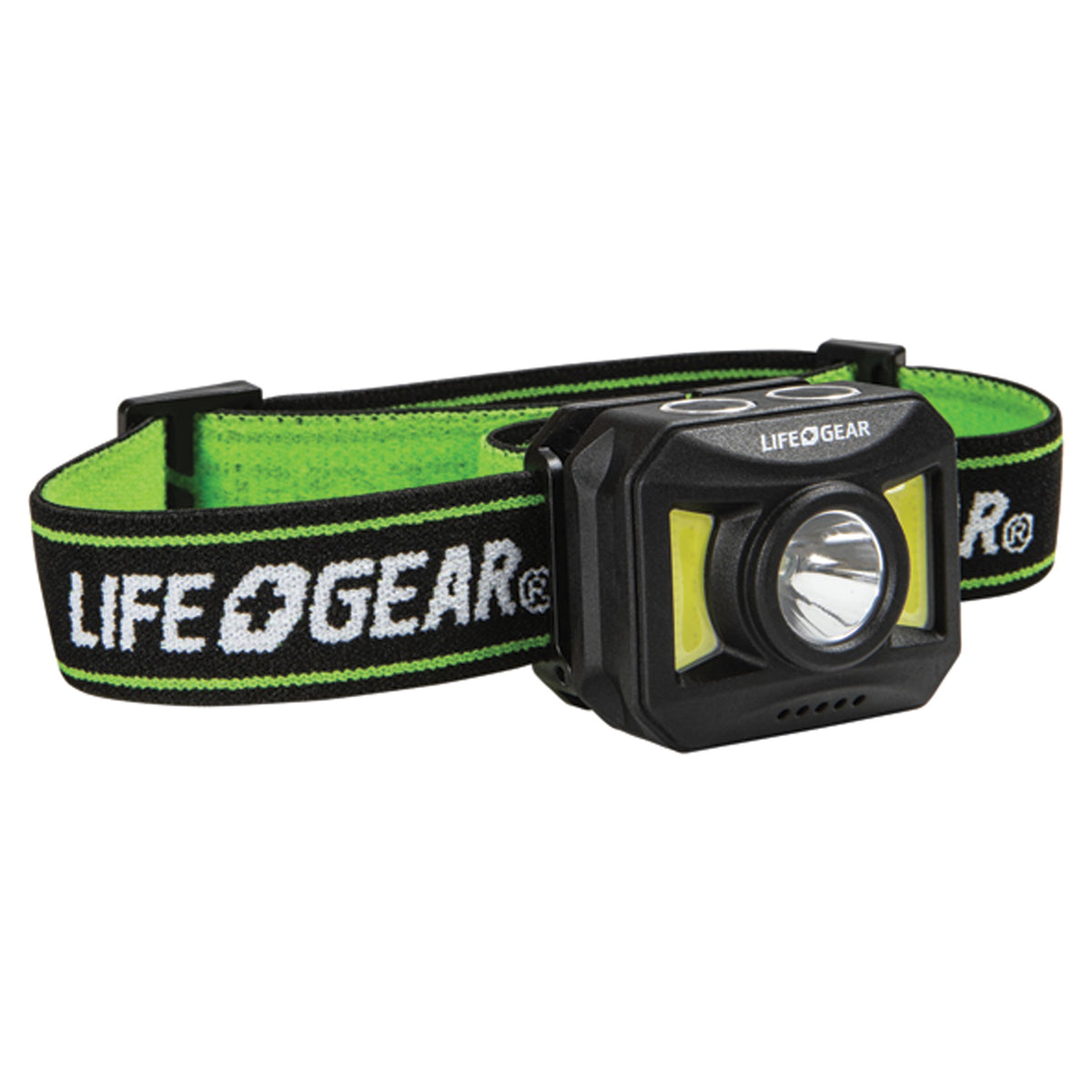 LifeGear Adventure 300-Lumen Rechargeable Headlamp - 8
