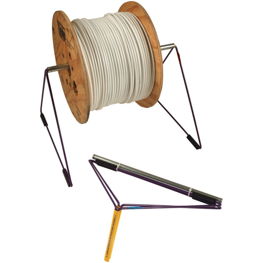 Labor Saving Devices 20-In. DeCoil-Zit Collapsible Wire Reel and Cable