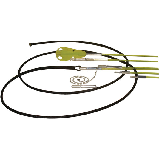 Labor Saving Devices 36-Ft. Creep-Zit Pro FiberFuse Wire-Running Rod Kit