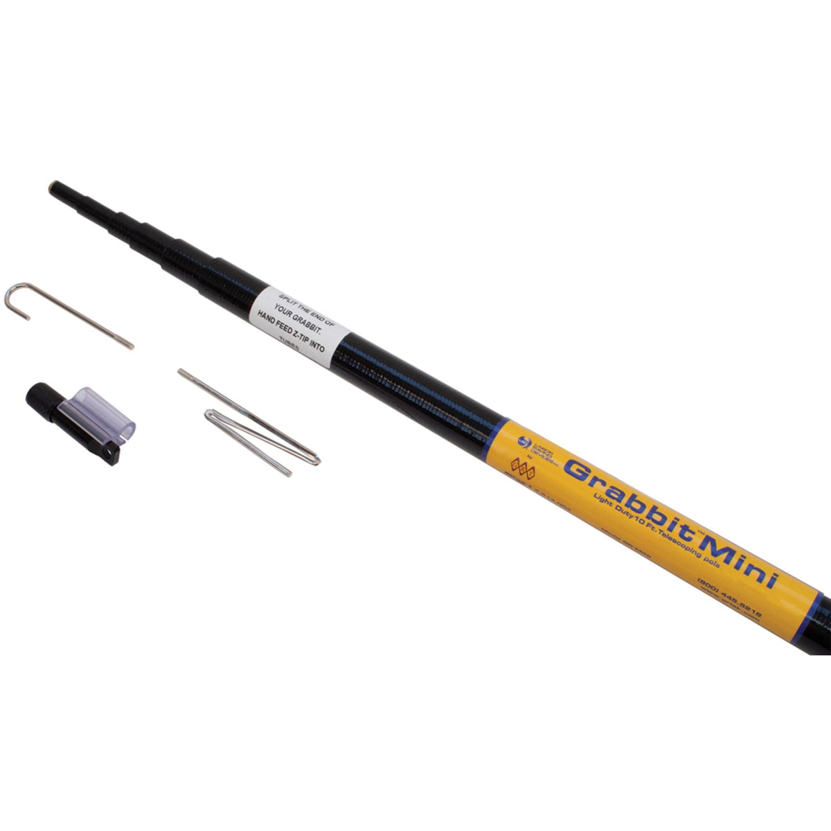 Labor Saving Devices 10-Ft. Grabbit Mini Fiberglass Telescoping Pole - 2