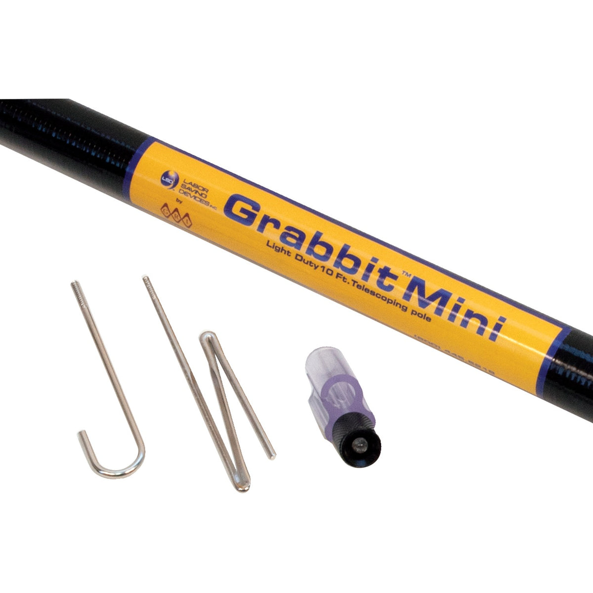 Labor Saving Devices 10-Ft. Grabbit Mini Fiberglass Telescoping Pole - 3
