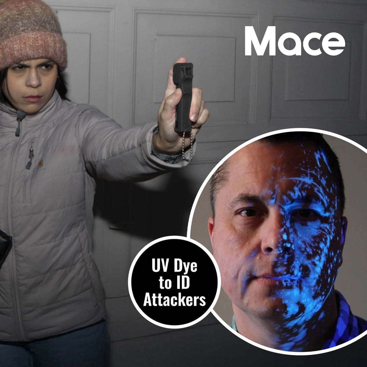 Mace Brand 3-in-1 Flip-Top Personal Model Pepper Spray - 7