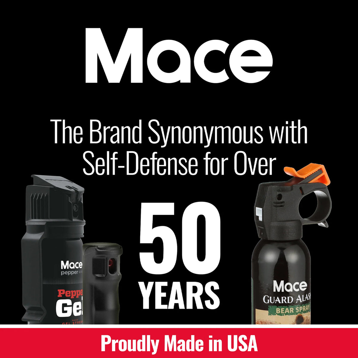 Mace Brand 3-in-1 Flip-Top Personal Model Pepper Spray - 9