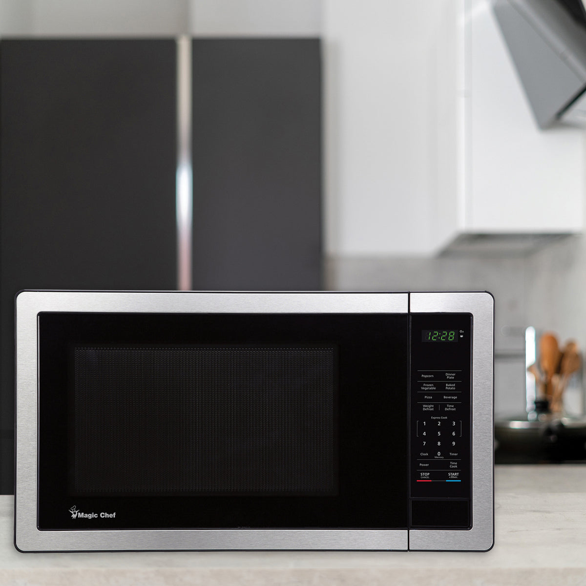 Magic Chef 1.1-Cu. Ft. 1,000-Watt Digital Touch Countertop Microwave - 3