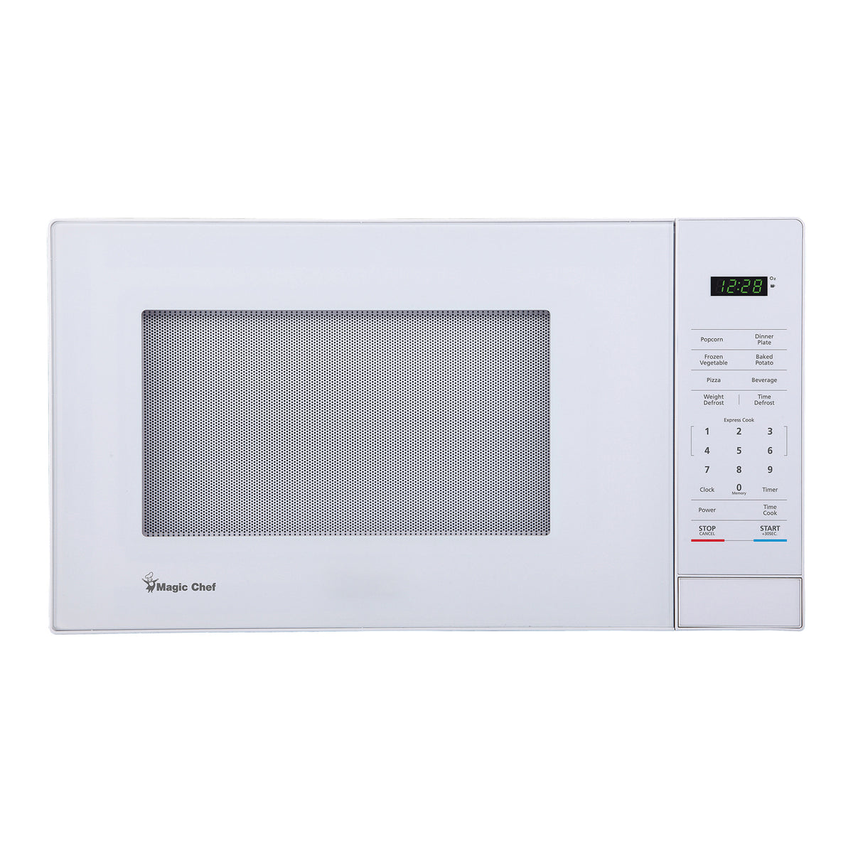 Magic Chef 1.1-Cu. Ft. 1,000-Watt Digital Touch Countertop Microwave — White
