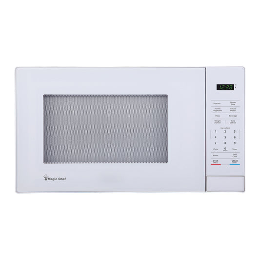 Magic Chef 1.1-Cu. Ft. 1,000-Watt Digital Touch Countertop Microwave — White