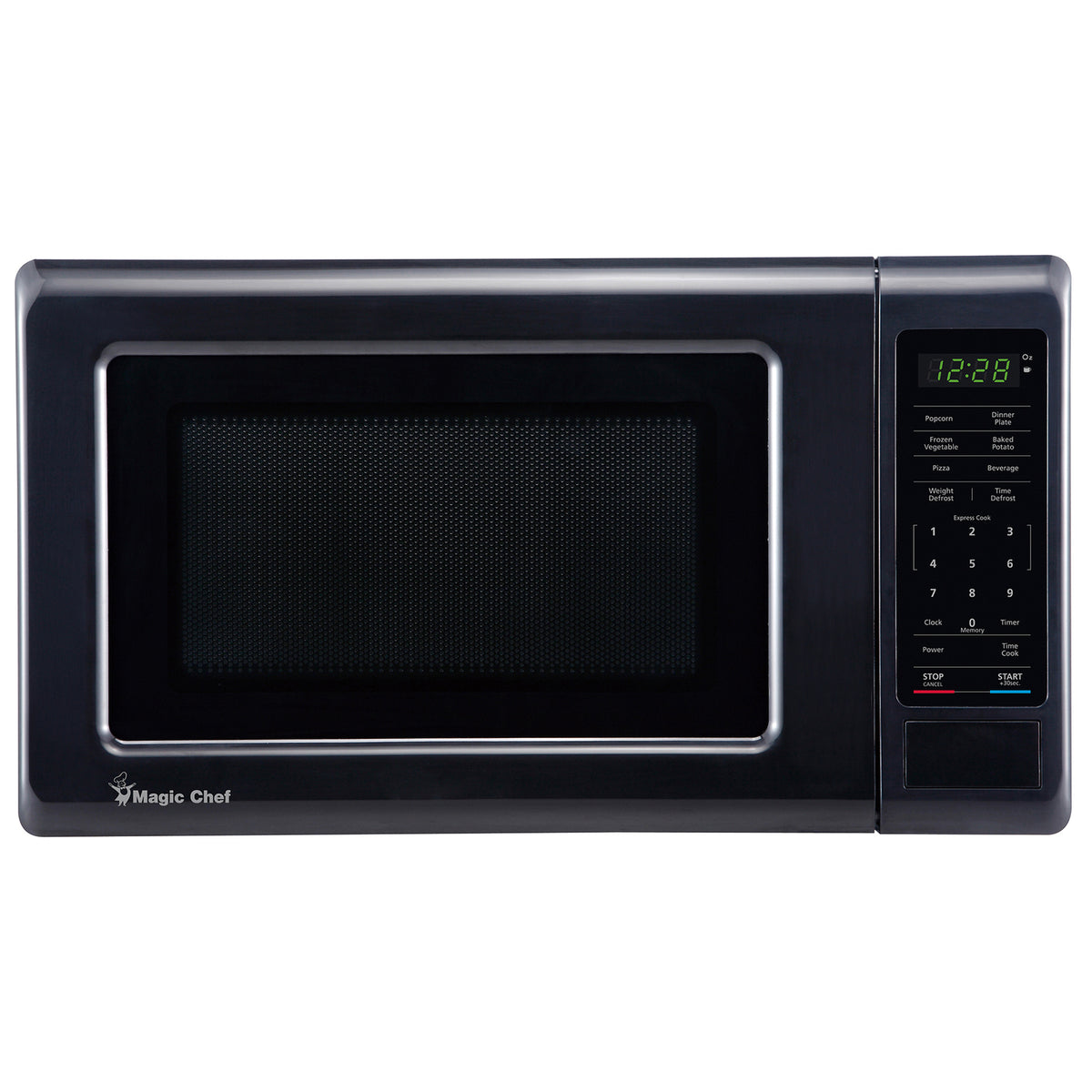 Magic Chef 0.7-Cu. Ft. 700-Watt Countertop Digital Touch Microwave (Black) - 2
