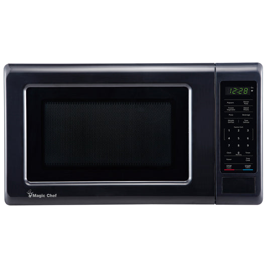 Magic Chef 0.7-Cu. Ft. 700-Watt Countertop Digital Touch Microwave (Black)