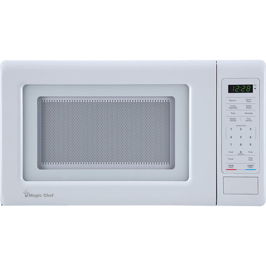 Magic Chef 0.7-Cu. Ft. 700-Watt Countertop Digital Touch Microwave (White)