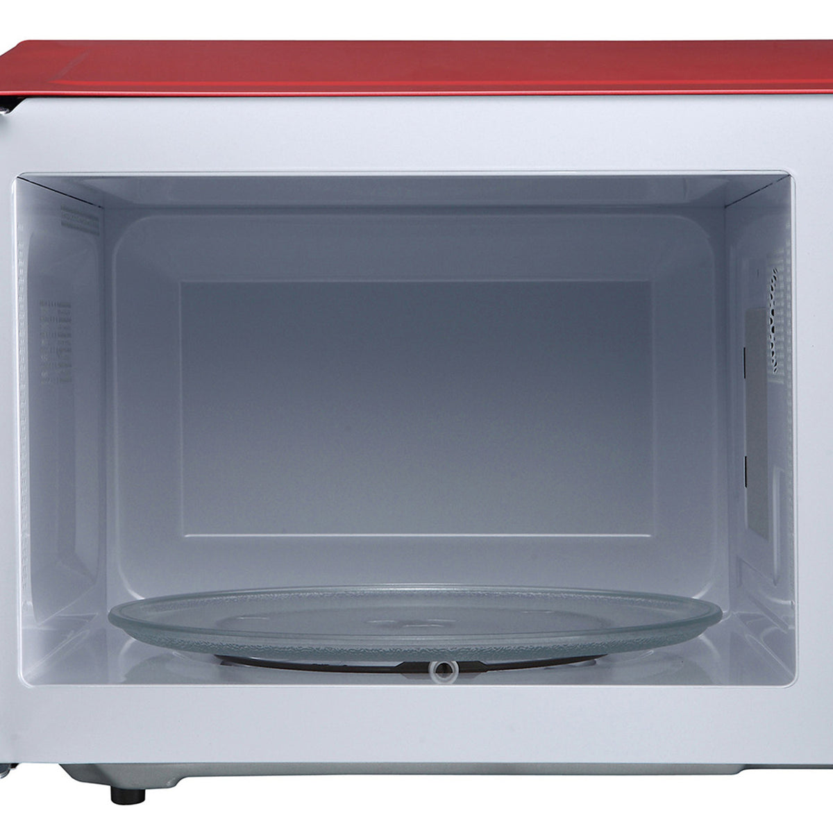 Magic Chef 0.9-Cu. Ft. 900-Watt Countertop Digital Touch Microwave (Red) - 5