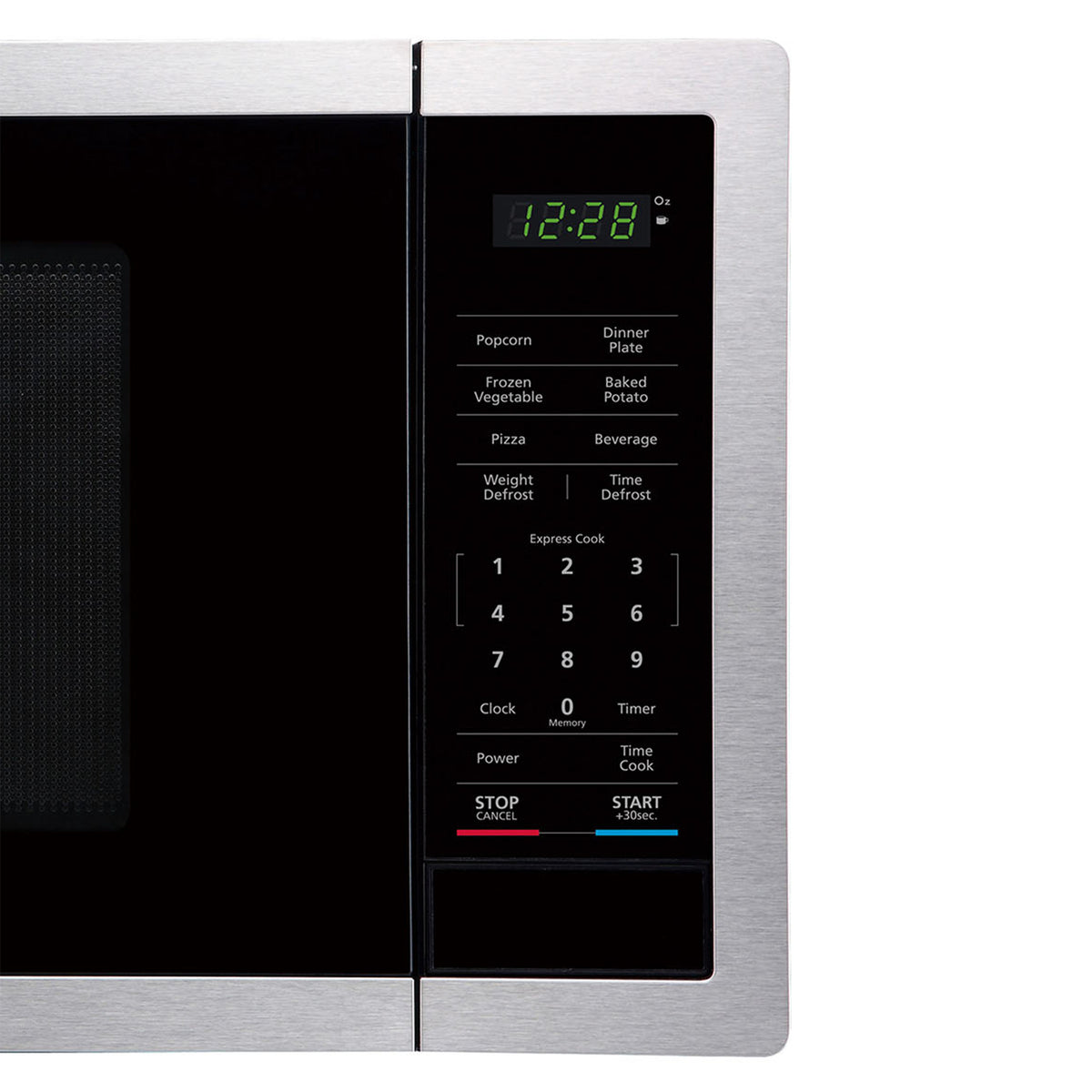 Magic Chef 0.9-Cu. Ft. 900-Watt Countertop Digital Touch Microwave (Silver) - 3