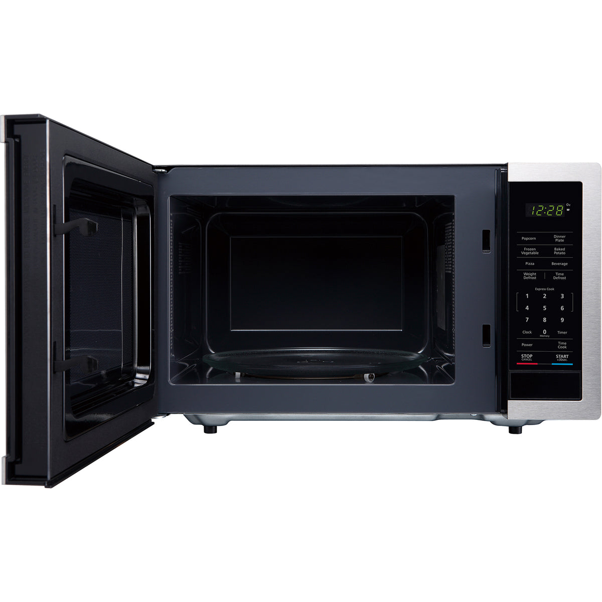 Magic Chef 0.9-Cu. Ft. 900-Watt Countertop Digital Touch Microwave (Silver) - 4