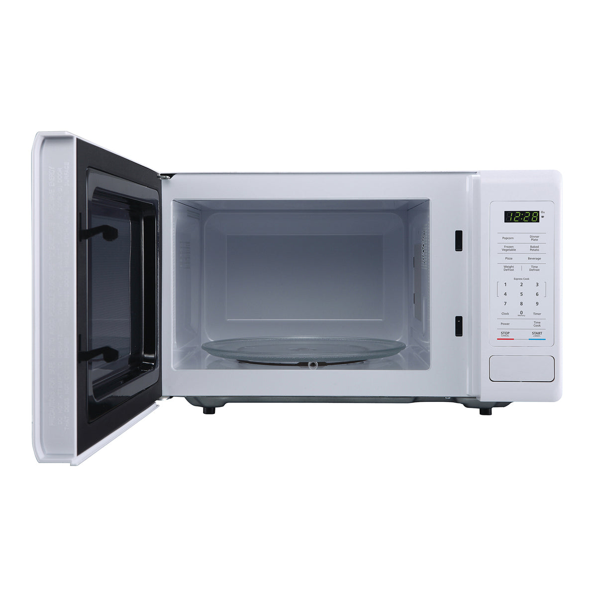 Magic Chef 0.9-Cu. Ft. 900-Watt Digital Touch Countertop Microwave (White) - 3