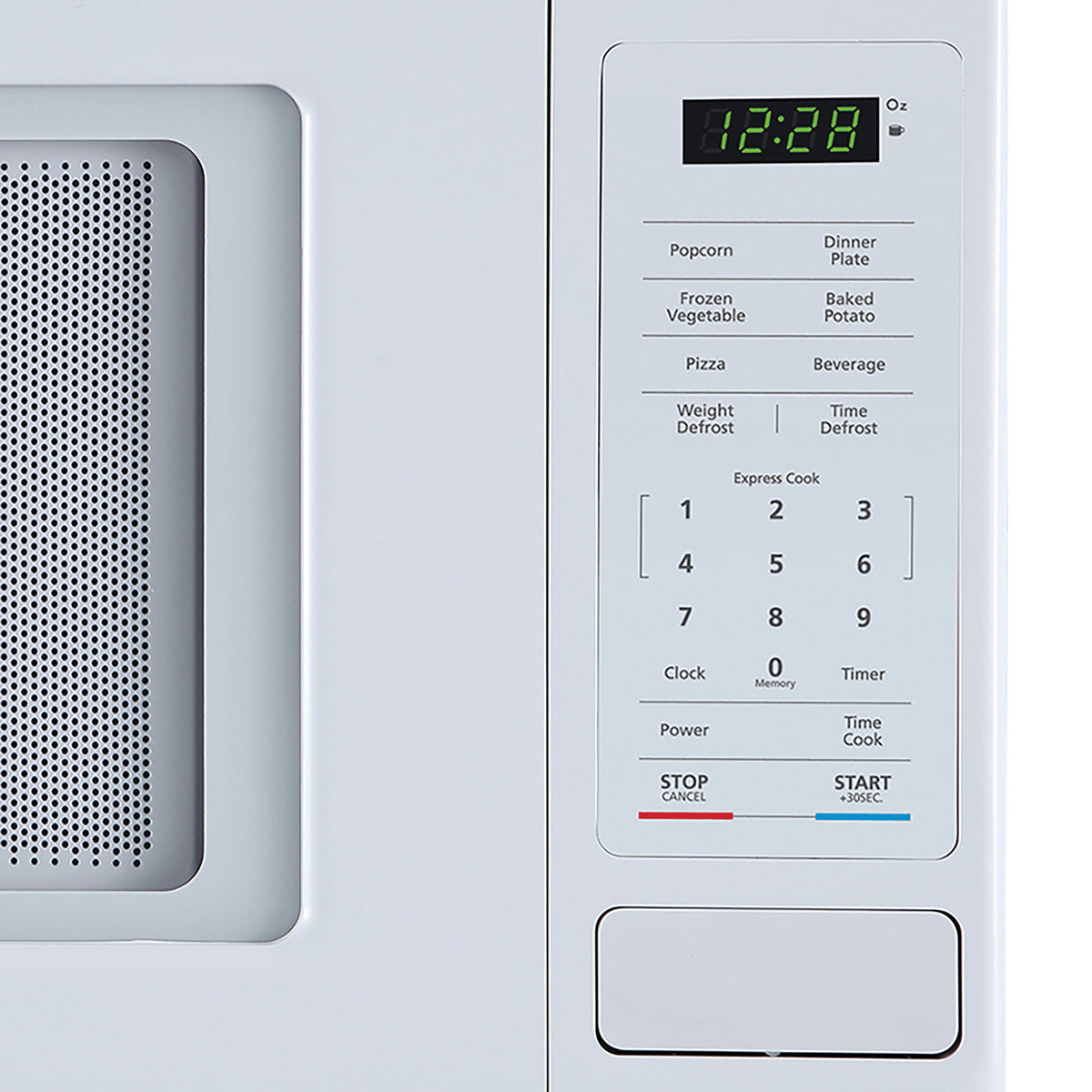 Magic Chef 0.9-Cu. Ft. 900-Watt Digital Touch Countertop Microwave (White) - 4
