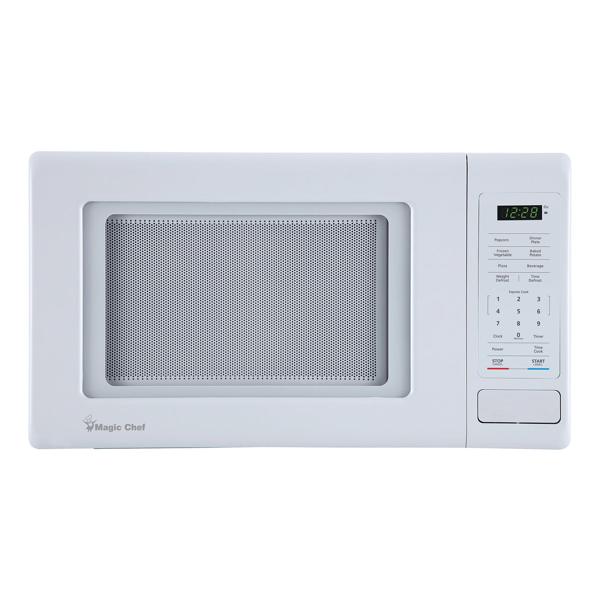 Magic Chef 0.9-Cu. Ft. 900-Watt Digital Touch Countertop Microwave (White)