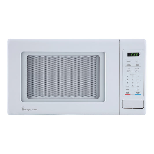 Magic Chef 0.9-Cu. Ft. 900-Watt Digital Touch Countertop Microwave (White)