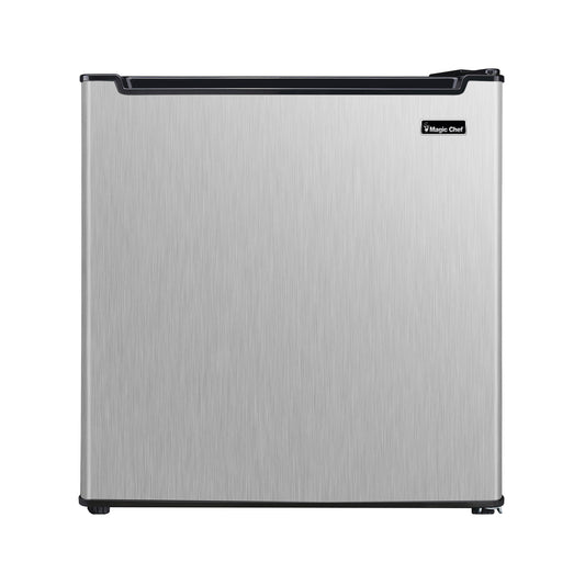 Magic Chef 1.7-Cu.-Ft. 90-Watt Stainless Steel Mini Refrigerator