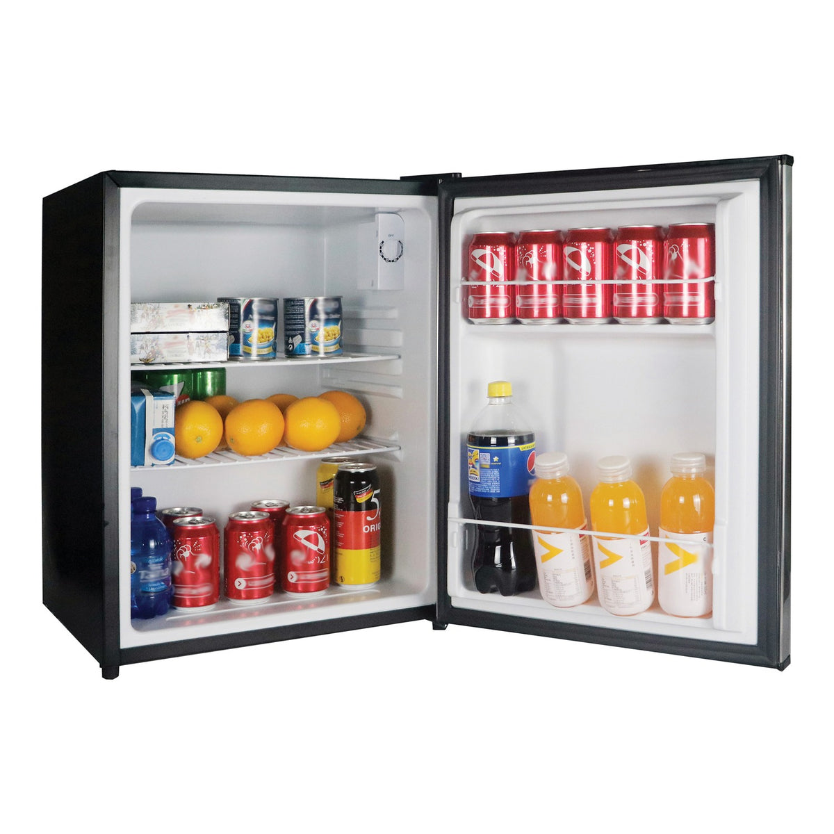 Magic Chef 2.4 Cubic-Ft Stainless Steel Refrigerator - 3