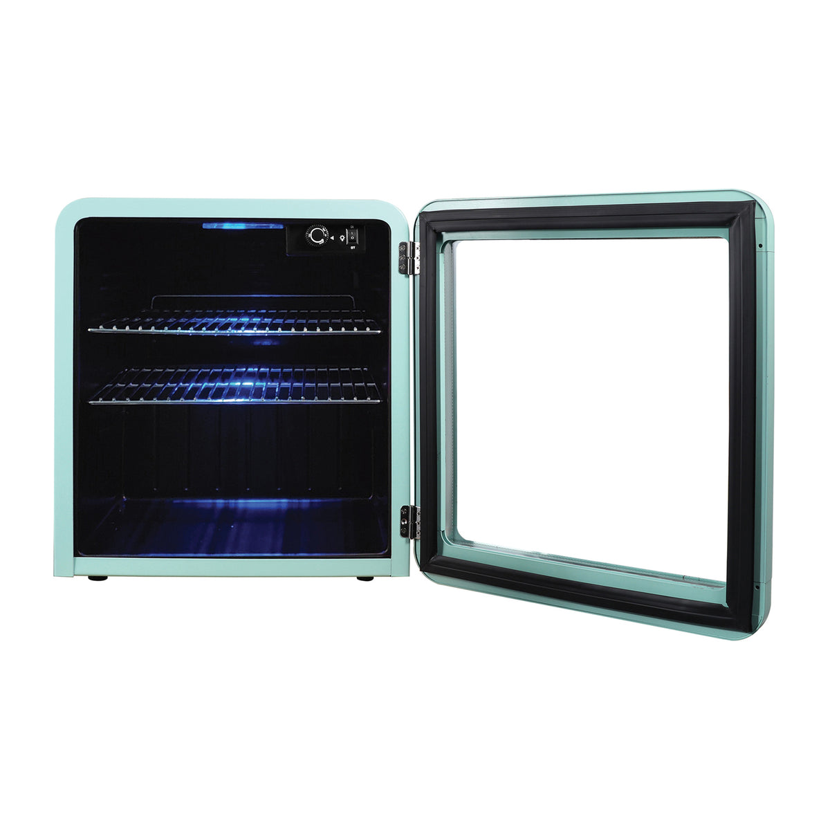 Magic Chef 1.7-Cu. Ft. Retro Beverage Cooler (Green) - 6