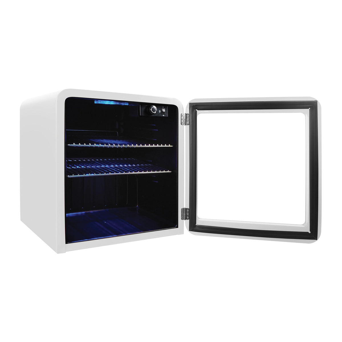 Magic Chef 1.7-Cu. Ft. Retro Beverage Cooler (White) - 6