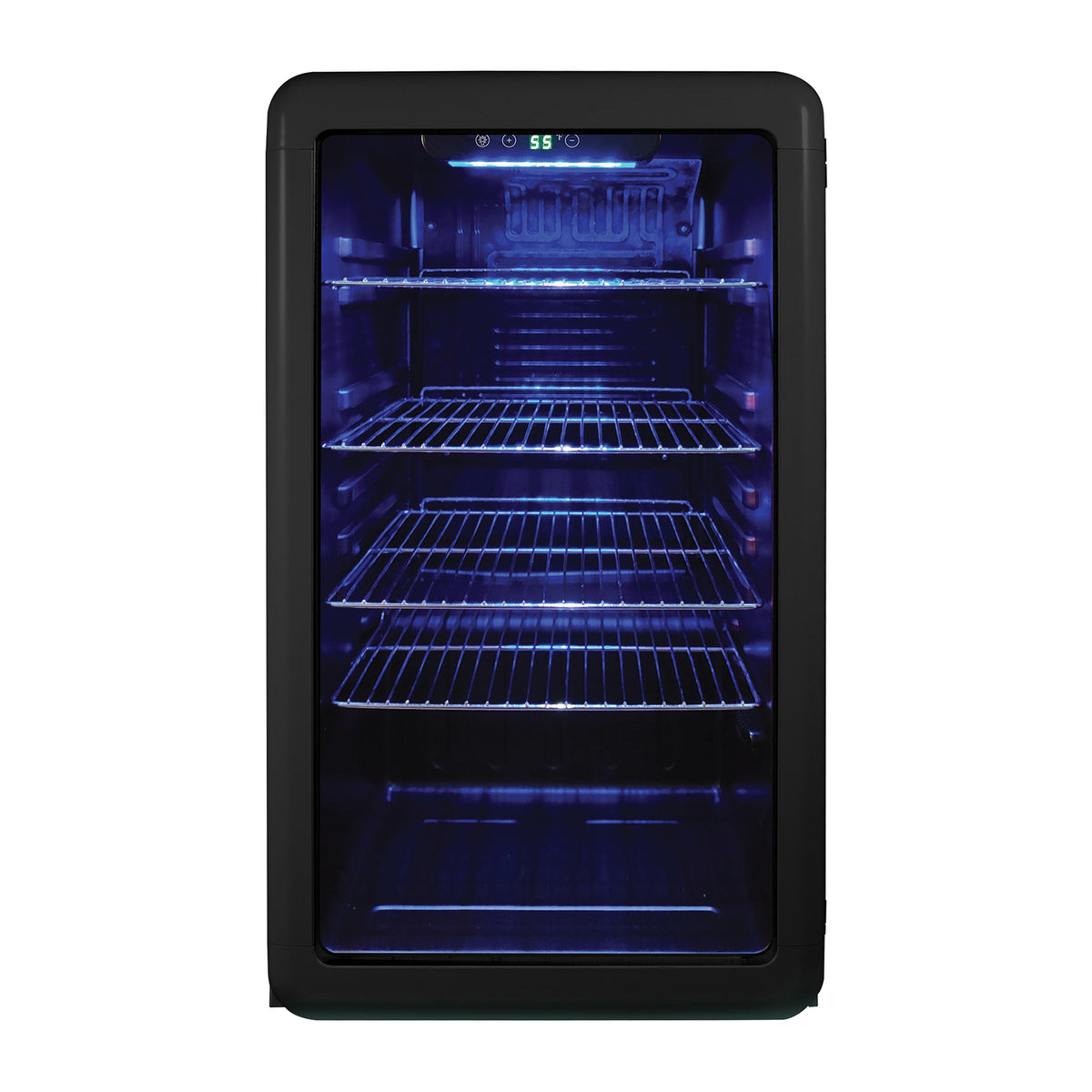 Magic Chef 3.4-Cu. Ft. Retro Beverage Cooler (Black) - 4