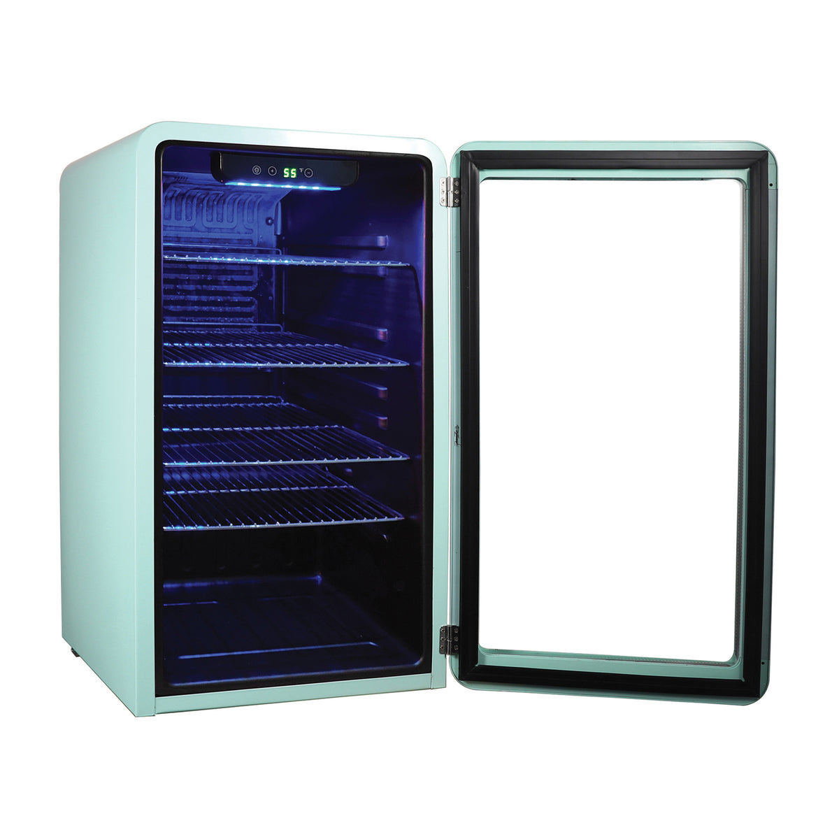 Magic Chef 3.4-Cu. Ft. Retro Beverage Cooler (Green) - 6