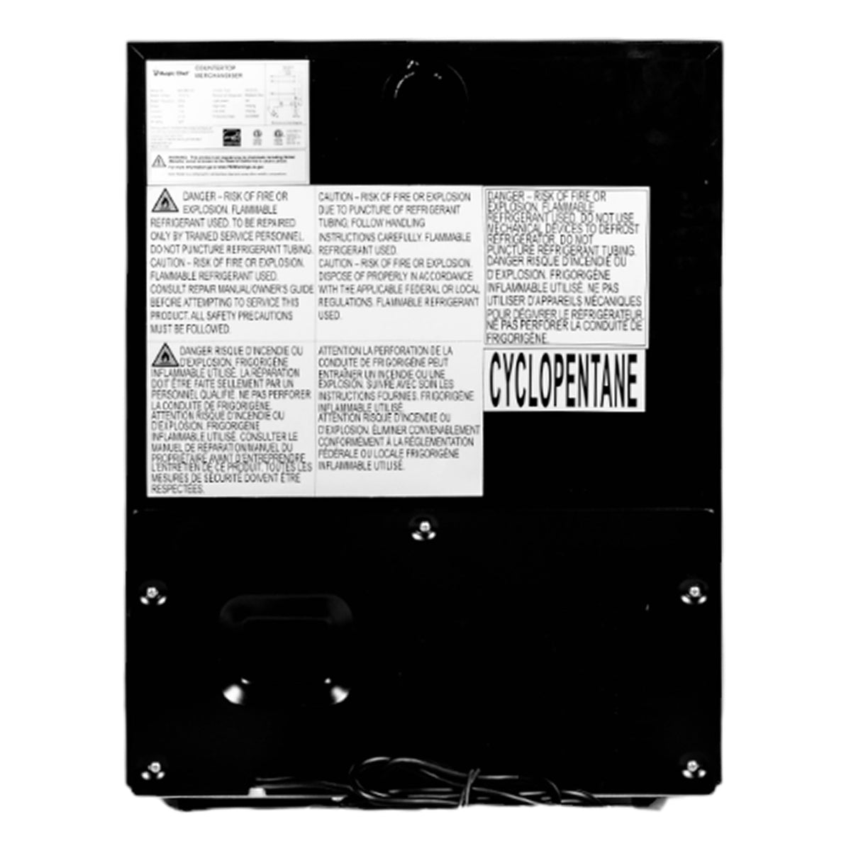 Magic Chef 58-Can Mini Fridge for Commercial Countertop Use - 7