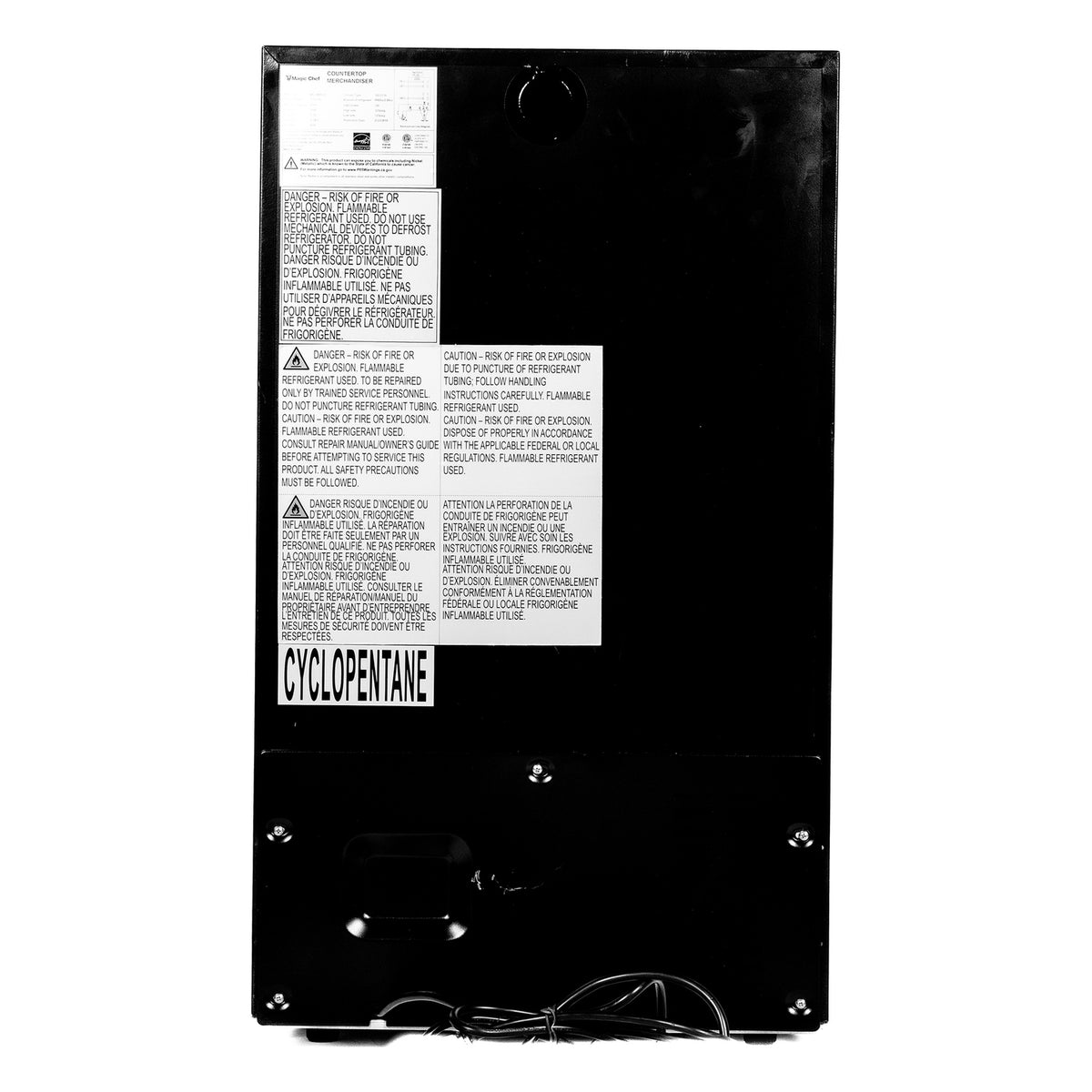 Magic Chef 83-Can Mini Fridge for Commercial Countertop Use - 5