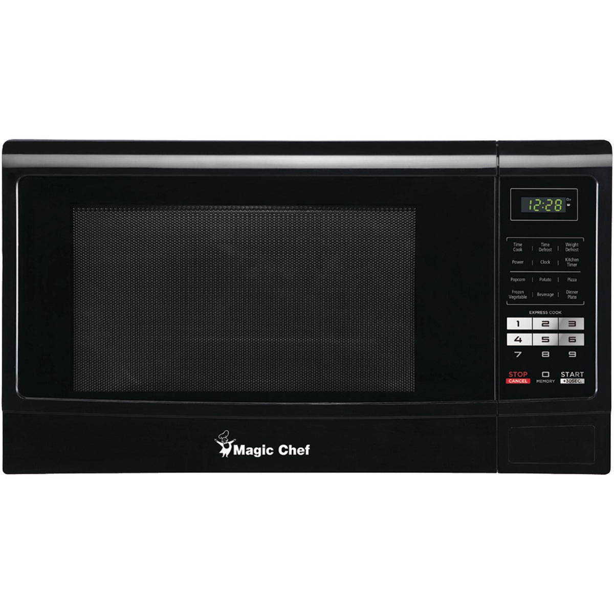Magic Chef 1.6 Cubic-Foot Countertop Microwave — White