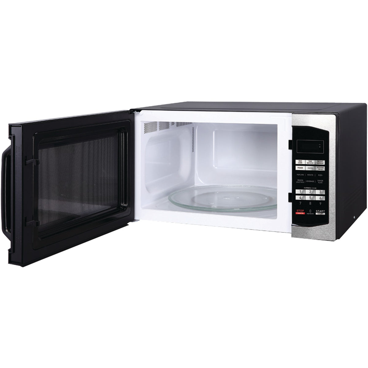 Magic Chef 1.6 Cubic-ft Countertop Microwave (Stainless Steel) - 4
