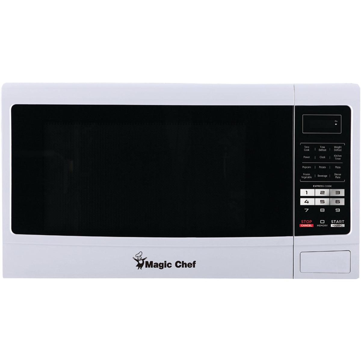 Magic Chef 1.6 Cubic-ft Countertop Microwave (White) - 3