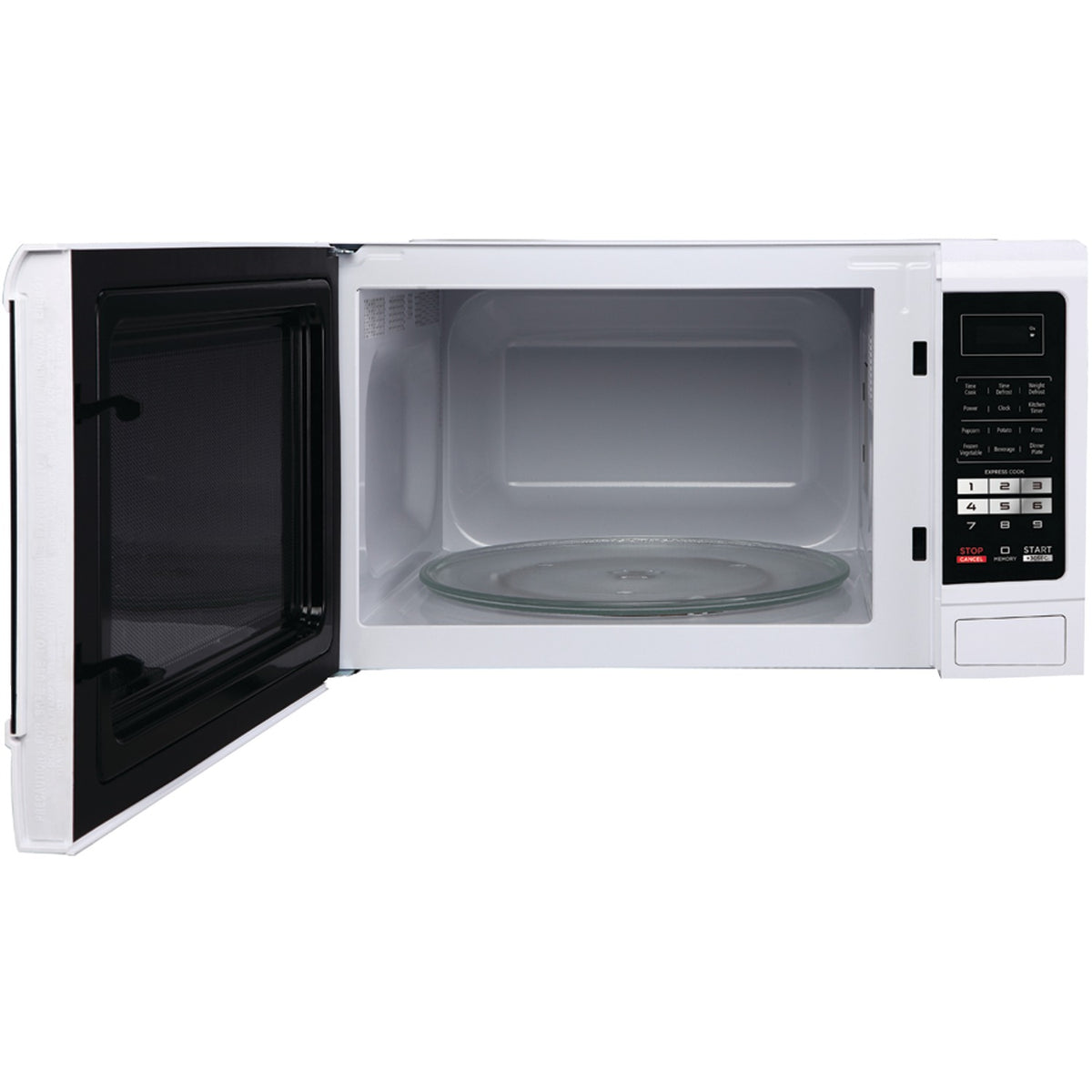 Magic Chef 1.6 Cubic-ft Countertop Microwave (White) - 2