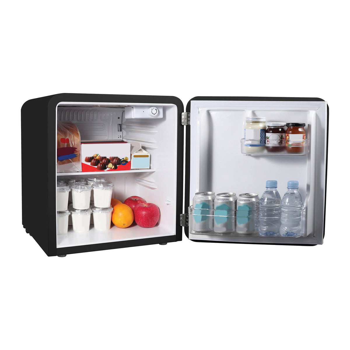 Magic Chef 1.6-Cu. Ft. Certified Retro Mini Fridge — Black - 3