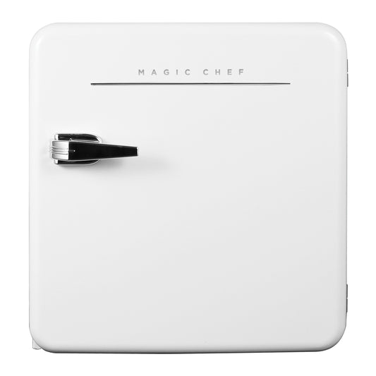 Magic Chef 1.6-Cu. Ft. Certified Retro Mini Fridge — White