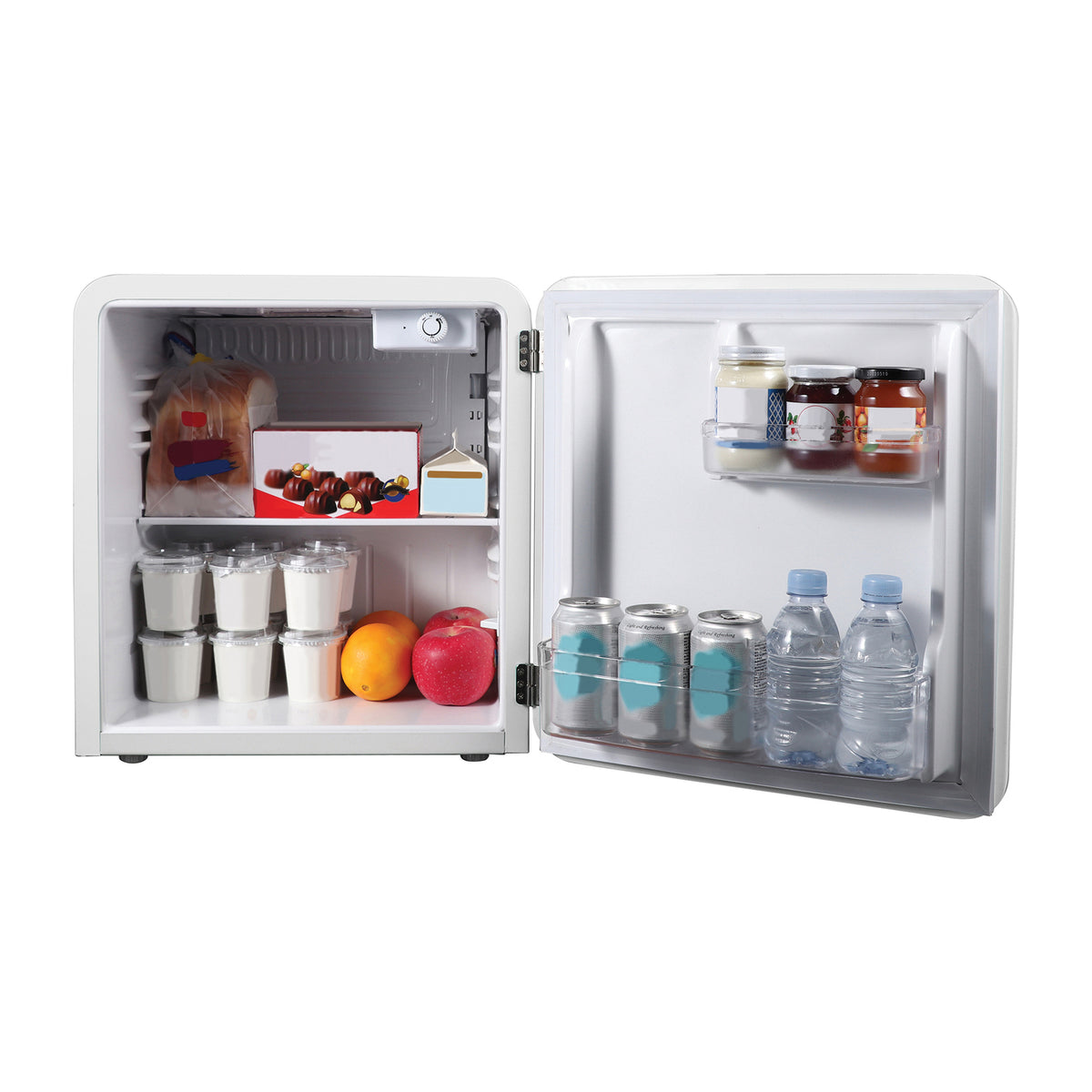 Magic Chef 1.6-Cu. Ft. Certified Retro Mini Fridge — White - 2