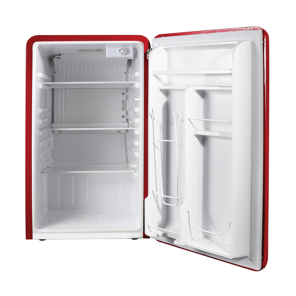 Magic Chef 3.2-Cu. Ft. Certified Retro Mini Fridge — Red - 6