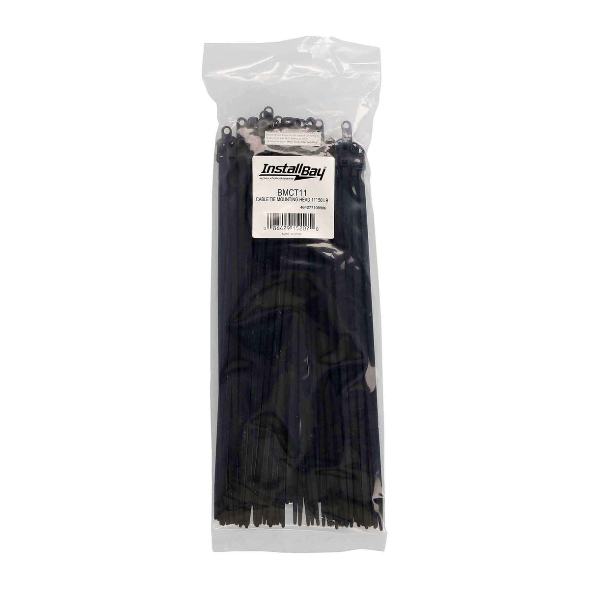 Install Bay Cable Ties — Black - 2