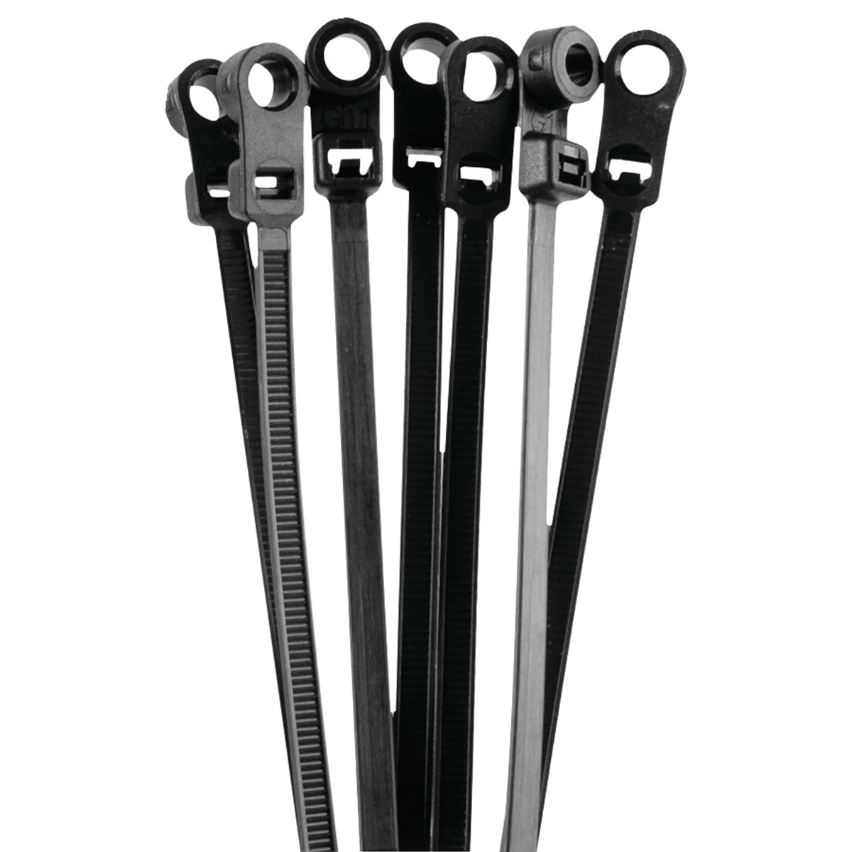 Install Bay Cable Ties — Black - 4