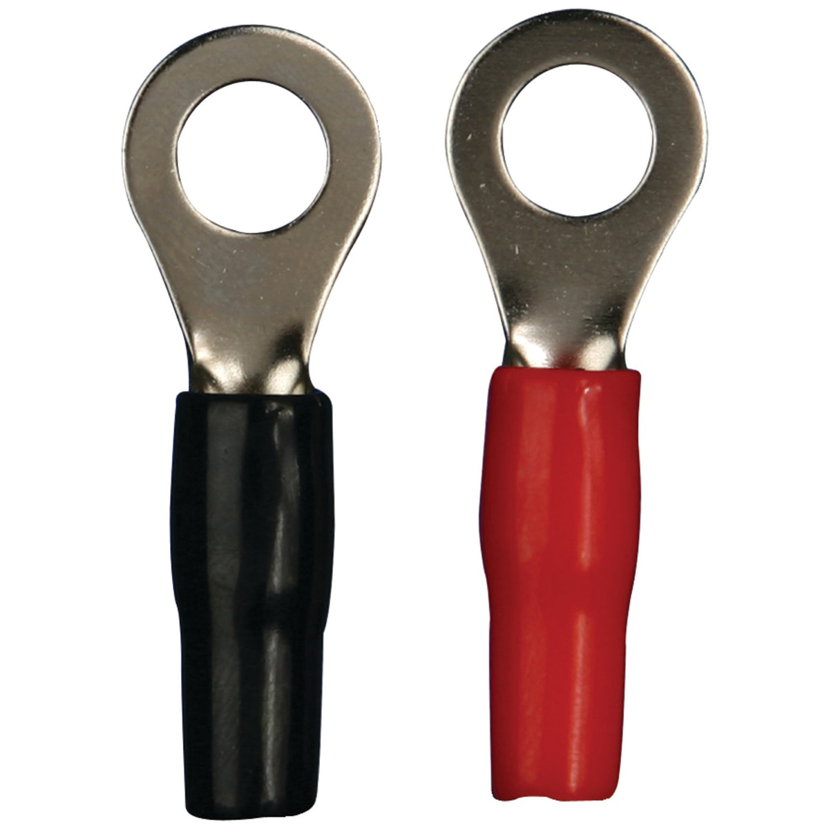Install Bay Nickel Ring Terminal, 50 Pack (4 Gauge)