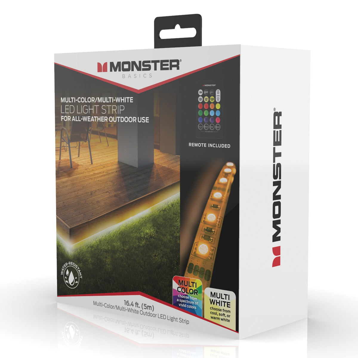 Monster Multi-Color and Multi-White Indoor/Outdoor LED Light Strip - 7