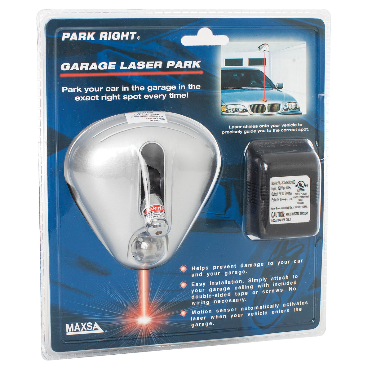 Maxsa Innovations Park Right Single Garage Laser Parking Guide - 4