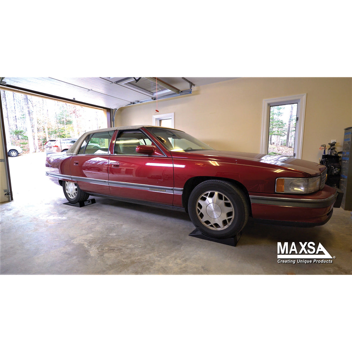 Maxsa Innovations Park Right Flat-Free Tire Ramps - 3