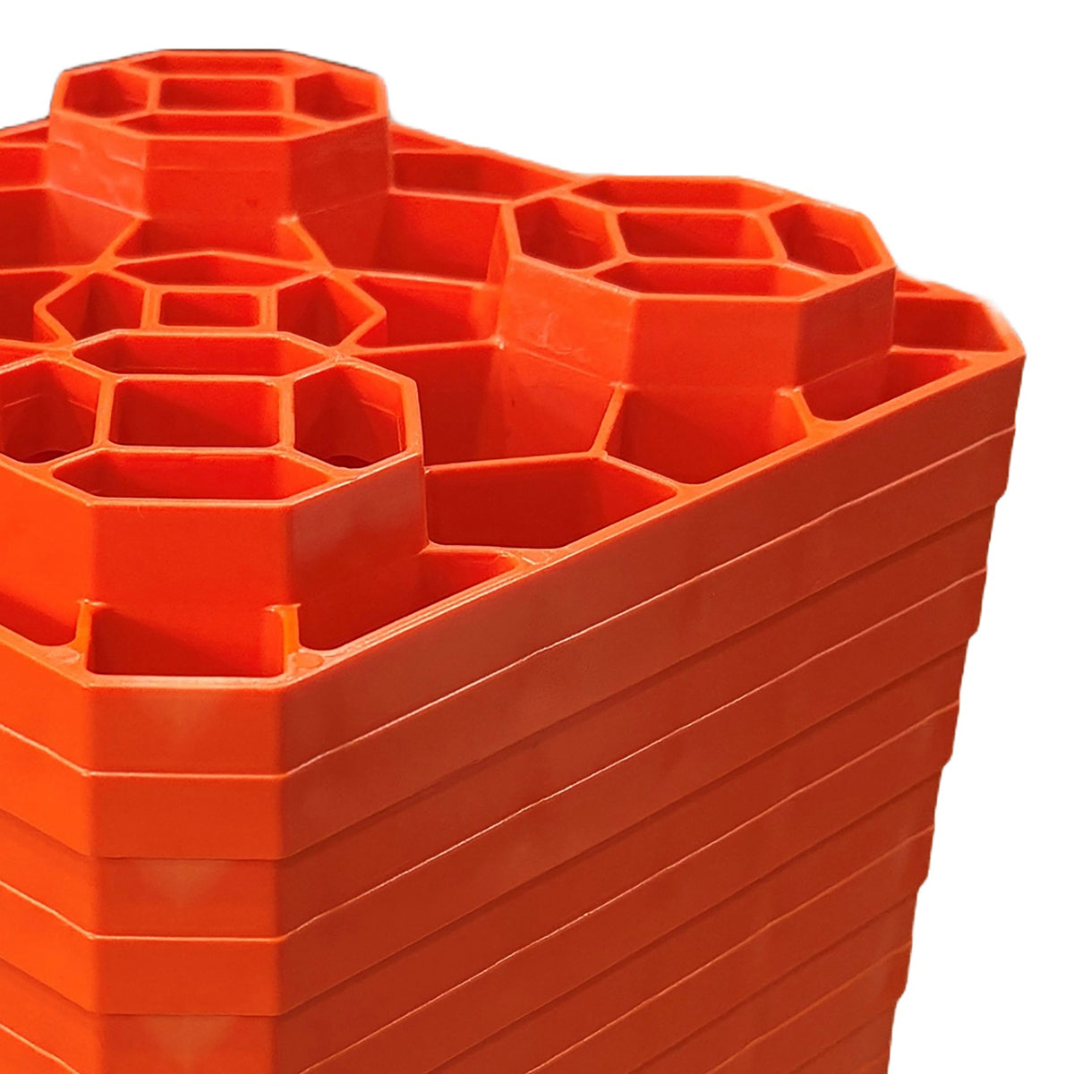 Maxsa Innovations RV Leveling Pad, 10-Piece Set, Orange - 2