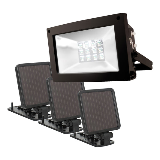 Maxsa Innovations Solar-Powered Ultrabright Flood Light