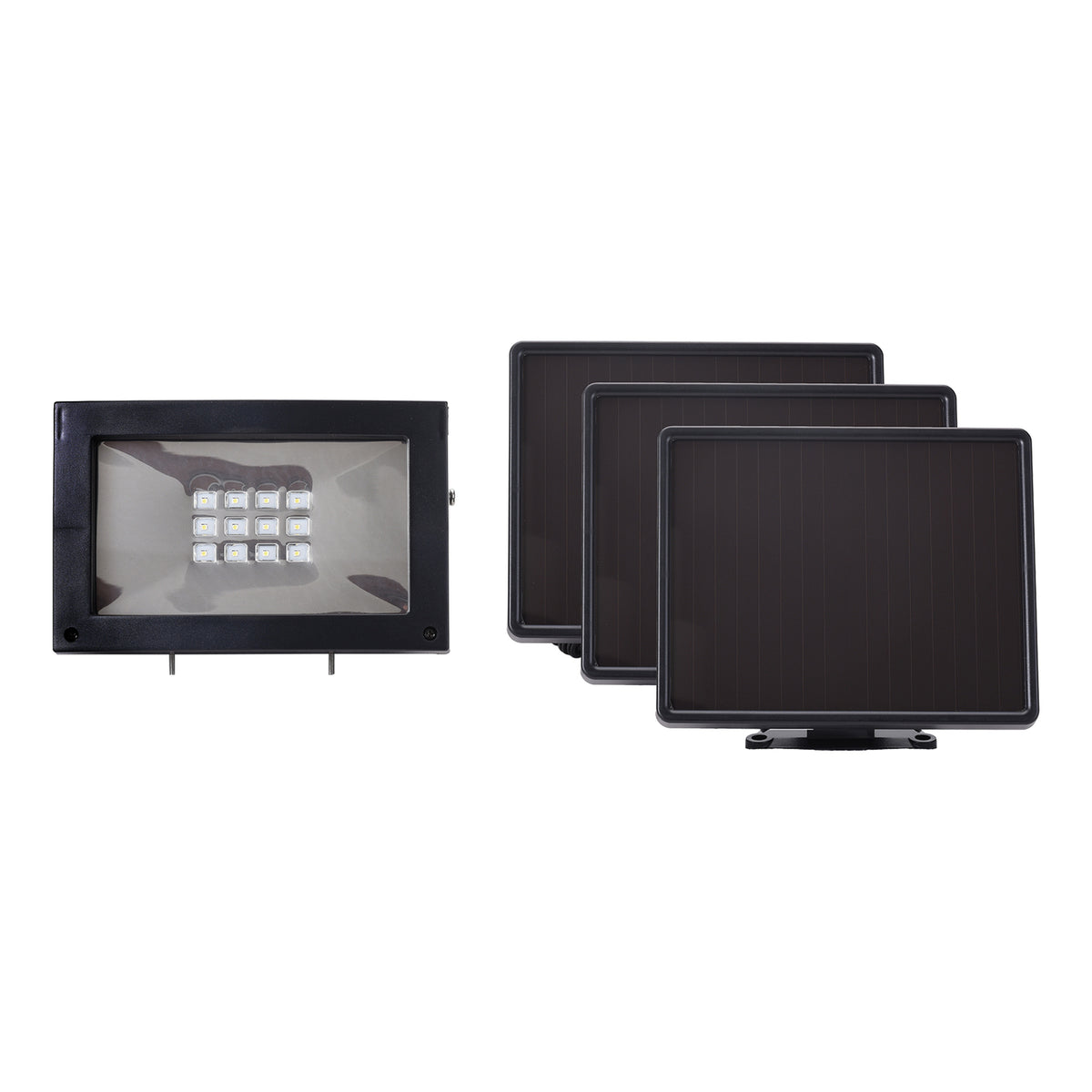 Maxsa Innovations Solar-Powered Ultrabright Flood Light - 9